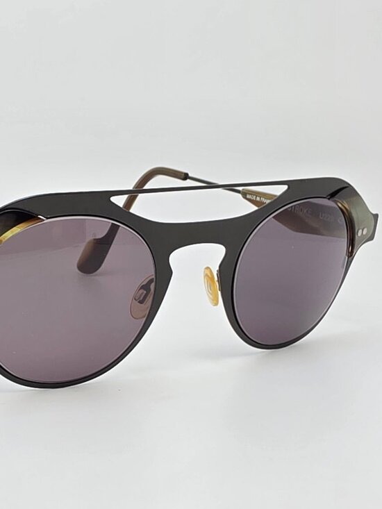 Anne & Valentin Stroke U229 Olive Frame Green Lens Aviator Sunglasses w/ Case main image 7
